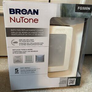 ITEM NO. 3: Broan Nutone FG500N Bath Fan Replacement Grill Cover